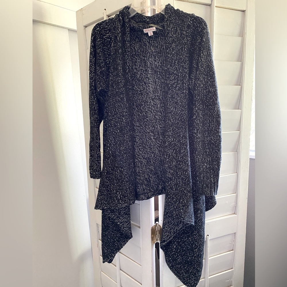 Super soft cozy waterfall front cardigan sweater